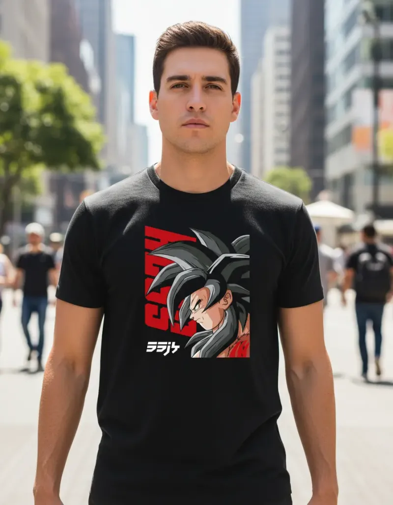 Remera: Goku Ssj4 Memoestampados