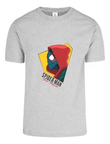 Remera: Spider-man Mile Morales Memoestampados