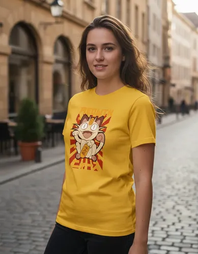 D_844515-MLU108408635360_032026-O.jpg Remera: Meowth Pokemon Memoestampados