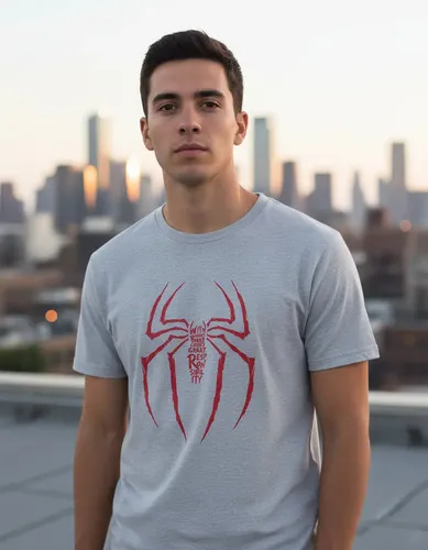 Remera: Spiderman Letter Memoestampados