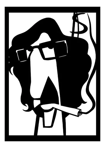 Cuadro Charly Garcia Calado Memo Estampados