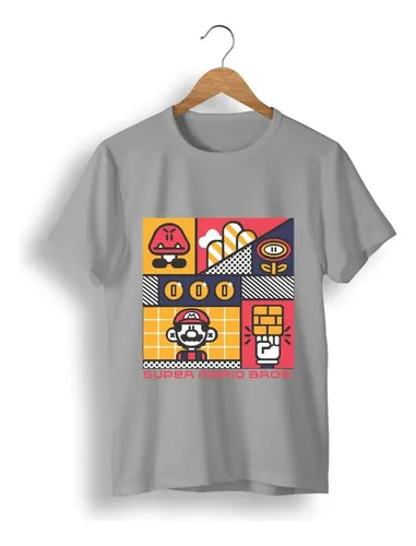 D_847442-MLU72162676970_102023-O.jpg Remera: Super Mario Bros 01 Memoestampados