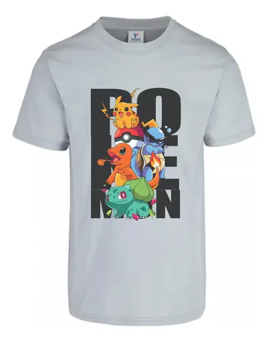Remera: Pokemon Team Memoestampados