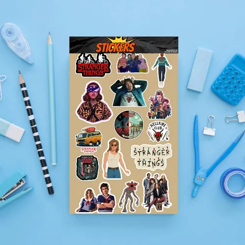 D_850585-MLU99017883342_112025-O.jpg Pack Pegotines Stickers Stranger Things Memoestampados