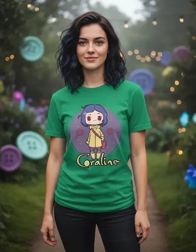 Remera: Coraline Memoestampados