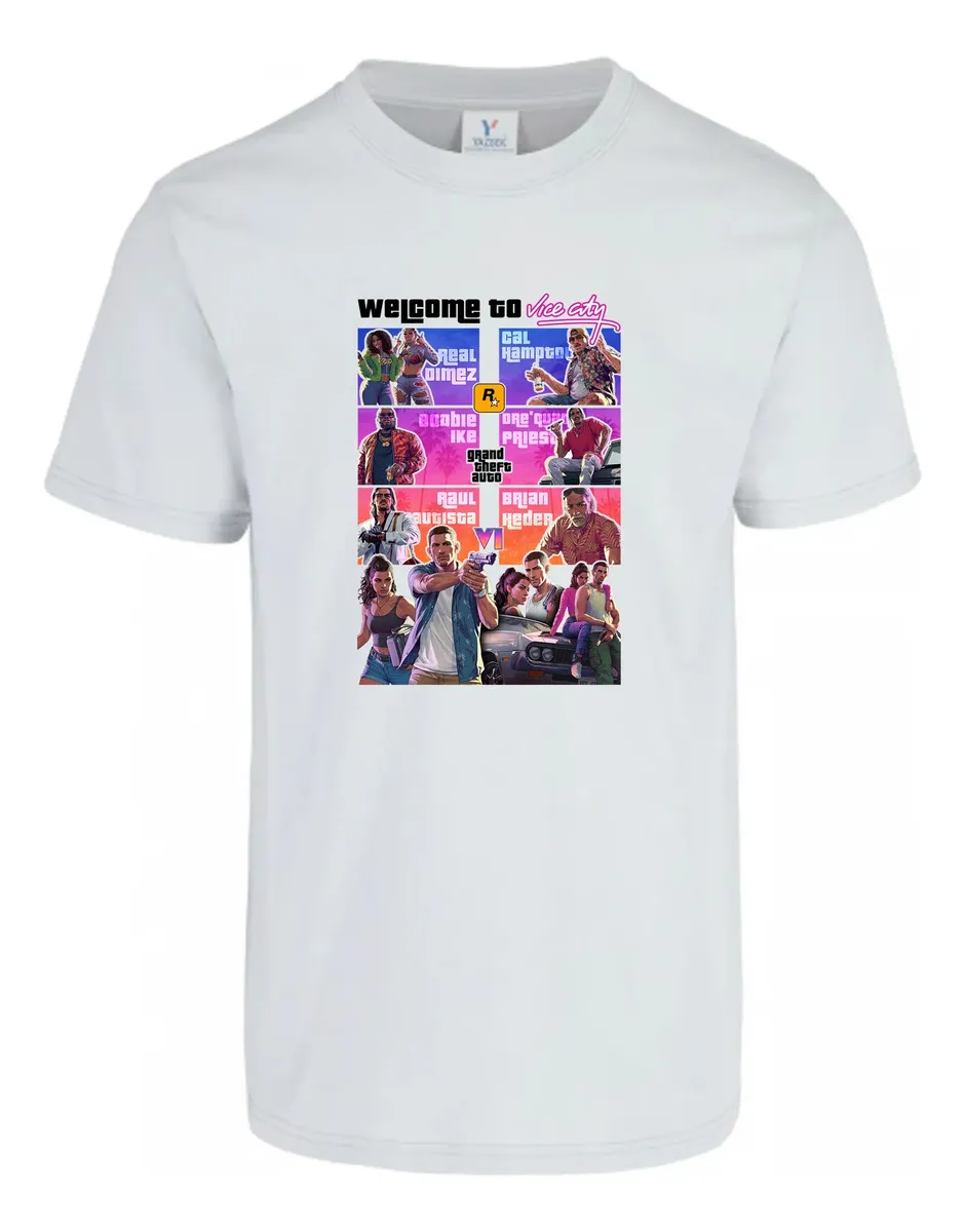 Remera: Gta 6 04 Memoestampados