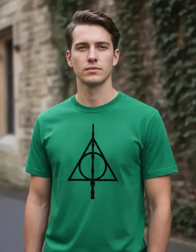 Remera: Harry Potter Reliquias Memoestampado