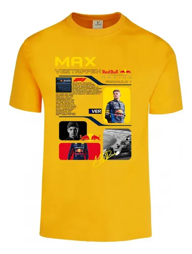 D_853132-MLU83706366864_042025-O.jpg Remera: F1 Max Verstappen Red Bull Memoestampados