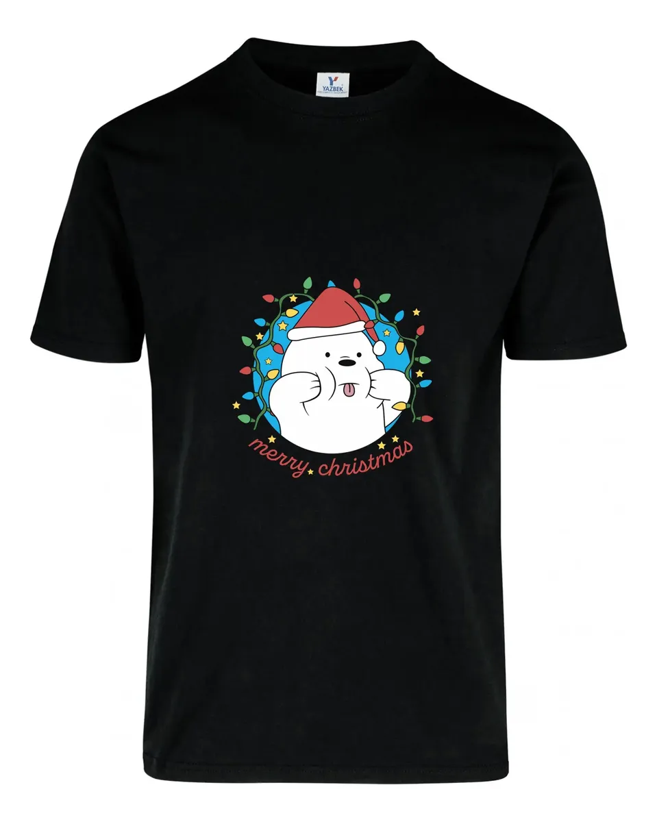 Remera: Ice Bear Merry Christmas