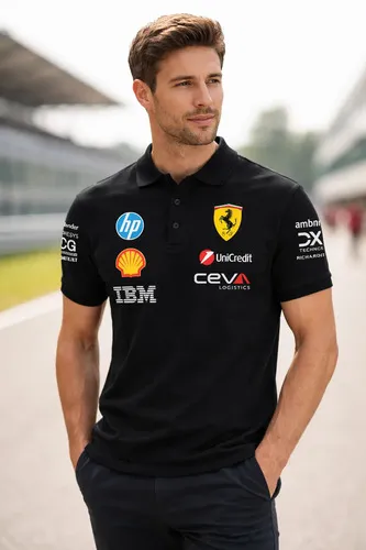 Remera: Polo F1 Scuderia Ferrari Memoestampados