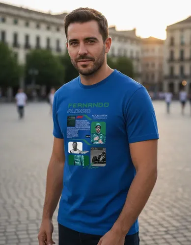 D_859525-MLU109111295907_032026-O.jpg Remera: F1 Fernando Alonso Aston Martin Memoestampados