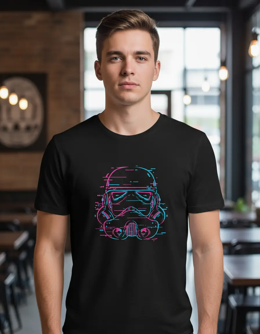 Remera: Trooper Glitch