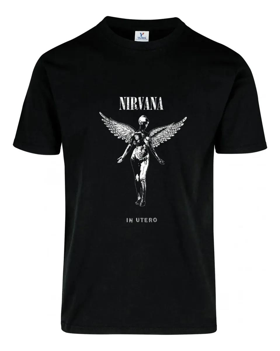 Remera: Nirvana In Utero Memoestampados Remera: Nirvana In Utero