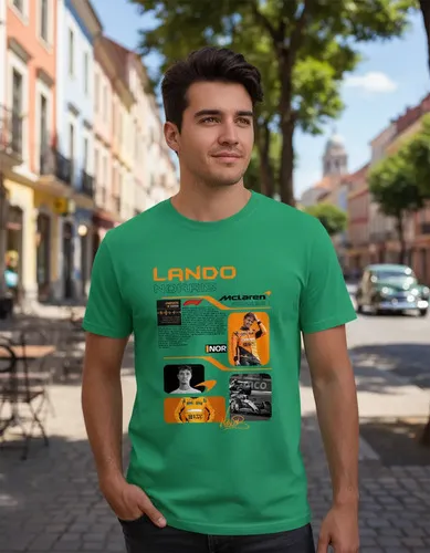 Remera: F1 Lando Norris Mclaren Memoestampados