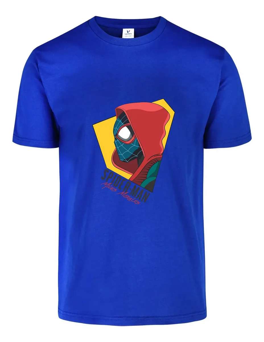 Remera: Spider-man Mile Morales Memoestampados