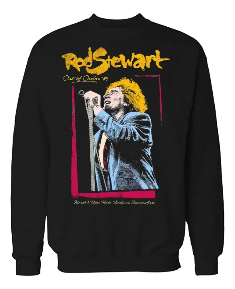 Buzo Rod Stewart Memoestampados
