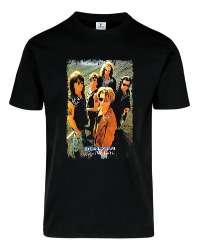 D_876299-MLU85724407422_062025-O.jpg Remera: Bon Jovi Keepthe Frith Memoestampados