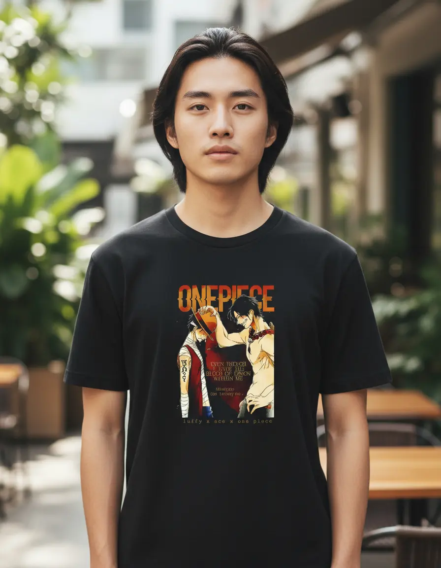 D_876340-MLU93864121650_102025-O.jpg Remera: One Piece Luffy X Ace