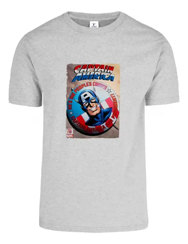 Remera: Captain America 2 Memoestampados