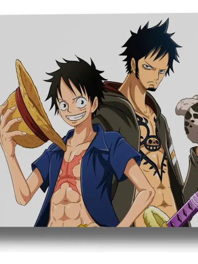 Cuadro 224 Monkey Luffy One Piece 70x100 Mdf Memoestampados