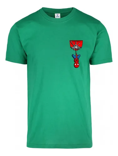 D_882646-MLU84775284226_052025-O.jpg Remera: Spiderman Bolsillo Memoestampados