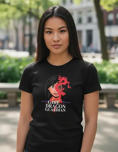 D_885281-MLU98245701913_112025-O.jpg Remera: Mulan Dragon Guardian