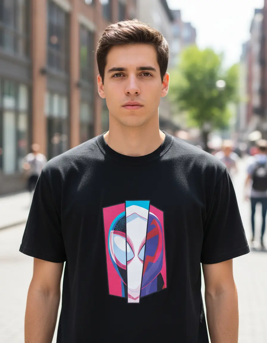 D_887157-MLU95967925454_102025-O.jpg Remera: Spiderman Multi-verse