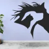 Cuadro Madera Calada 3mm Caballo Perro Gato 54x64cm Cuadro Madera Calada 3mm Caballo Perro Gato 54x64cm