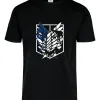 Remera: Ataque De Titanes Memoestampados
