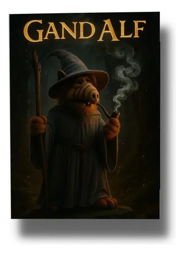 D_898507-MLU115145428744_082026-O.jpg Cuadro Gandalf 874 40x53 Memoestampados