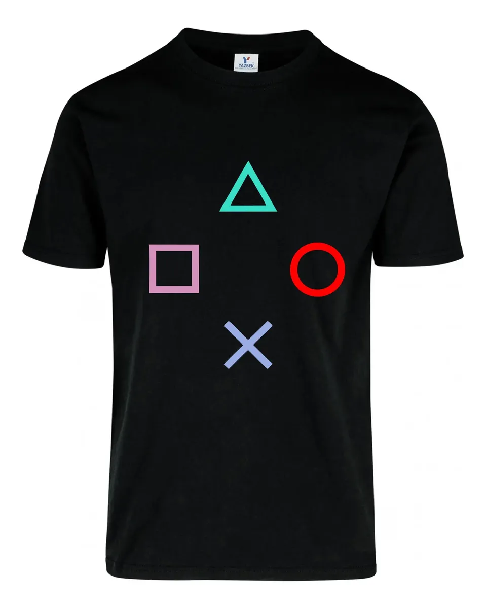 D_899355-MLU77550918768_072024-O.jpg Remera: Play Station Logo Memoestampado