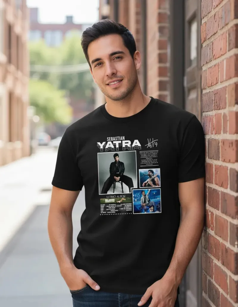 Remera: Sebastian Yatra 02 Memoestampados