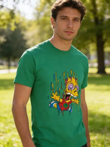 D_901018-MLU108412274402_032026-O.jpg Remera: Bart Simpsons Dibujos Memoestampados