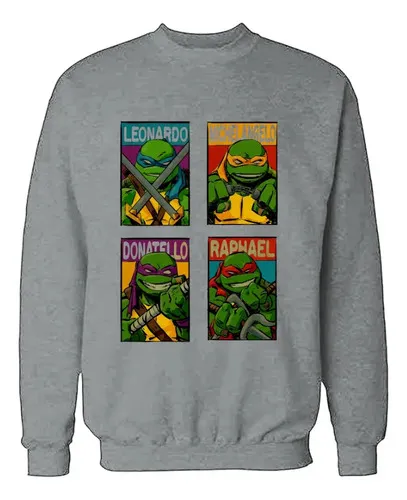 Buzo Tortuga Ninja 05 Memoestampados