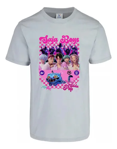 D_905241-MLU88989202843_072025-O.jpg Remera: Kpopdh Saja Boys 01 Memoestampados