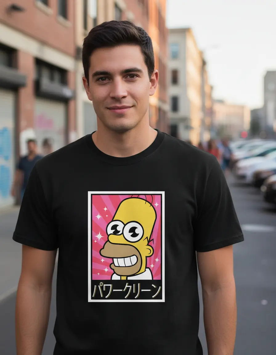 D_905864-MLU95625736304_102025-O.jpg Remera: Homero Anime