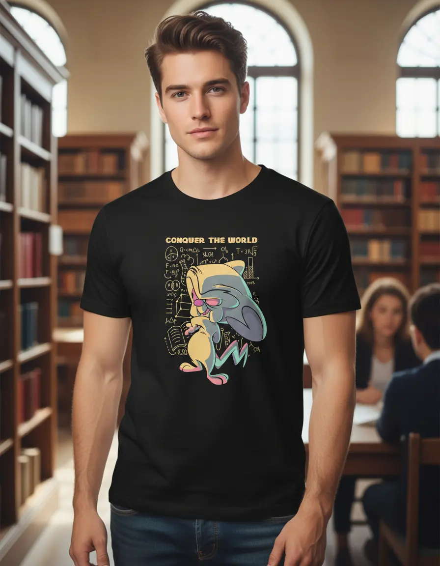 D_906548-MLU93643169940_102025-O.jpg Remera: Pinky Conquer The World