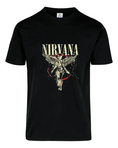 Remera: Nirvana 4 Memoestampados Remera: Nirvana 4