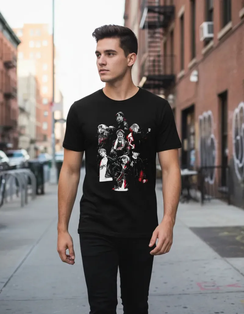Remera: Bts 01 Memoestampados