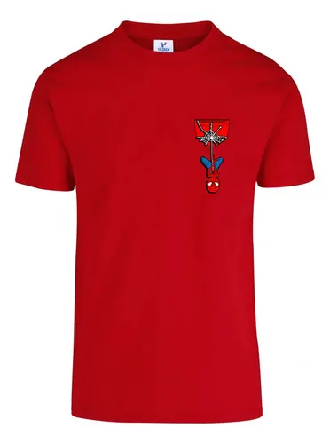 D_914821-MLU85075617605_052025-O.jpg Remera: Spiderman Bolsillo Memoestampados