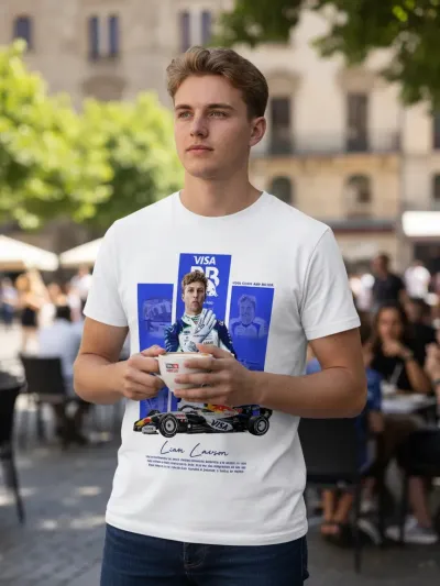 Remera: F1 2026 Liam Lawson Vcarb Memoestampados