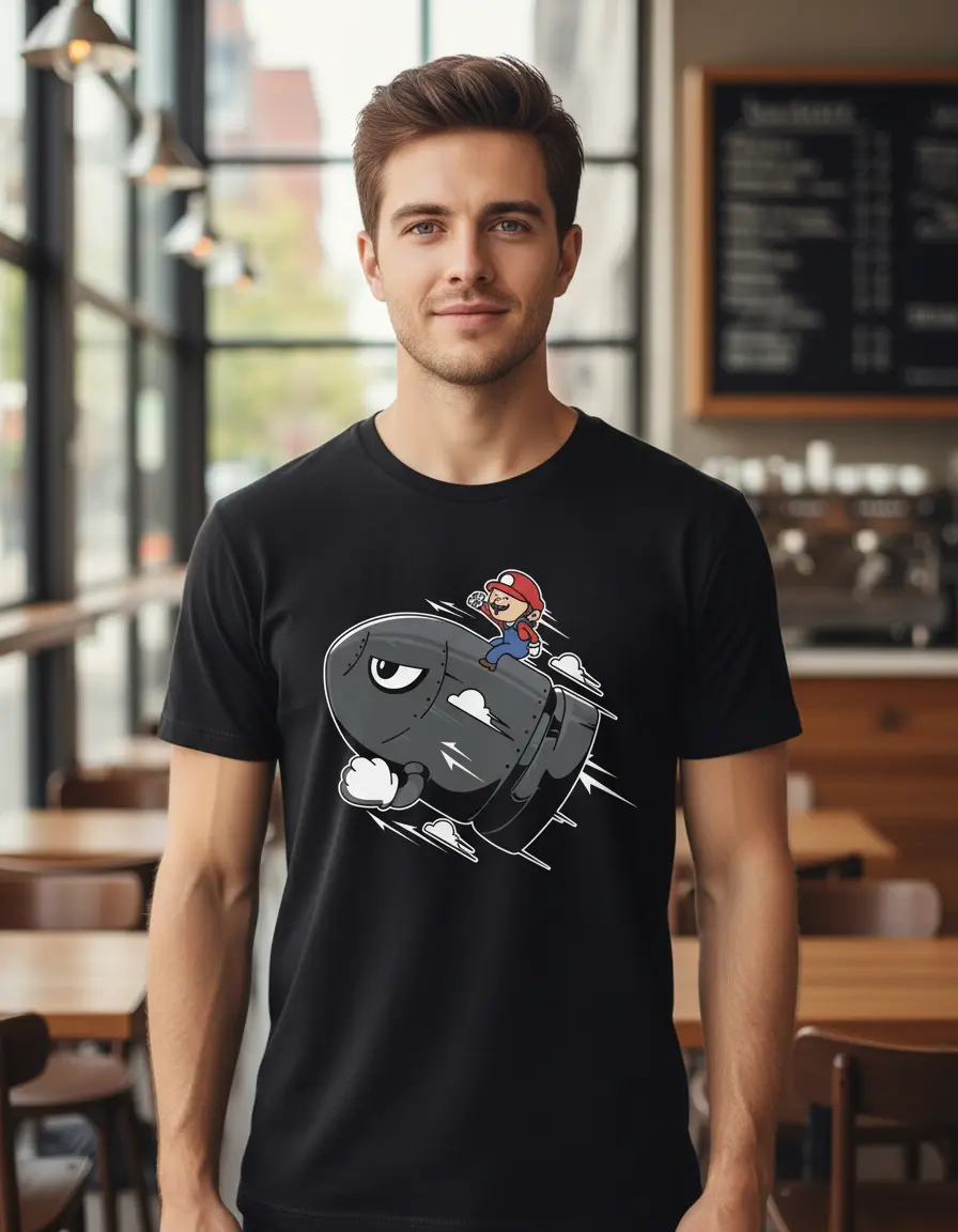 Remera: Mario Bullet