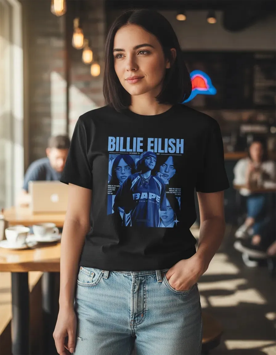 Remera: Billie Eilish 04 Memoestampados