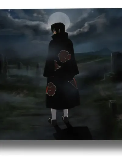 Cuadro Naruto, Itachi Uchiha 13 70x100 Mdf Memoestampados