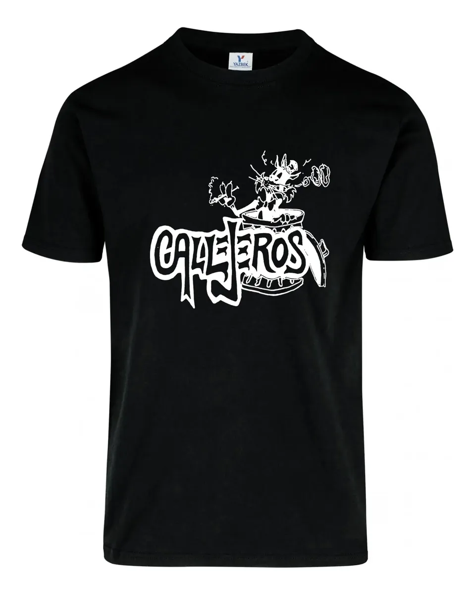 Remera: Callejeros Rock Musica Vinilo Memoestampado Remera: Callejeros Rock Musica Vinilo