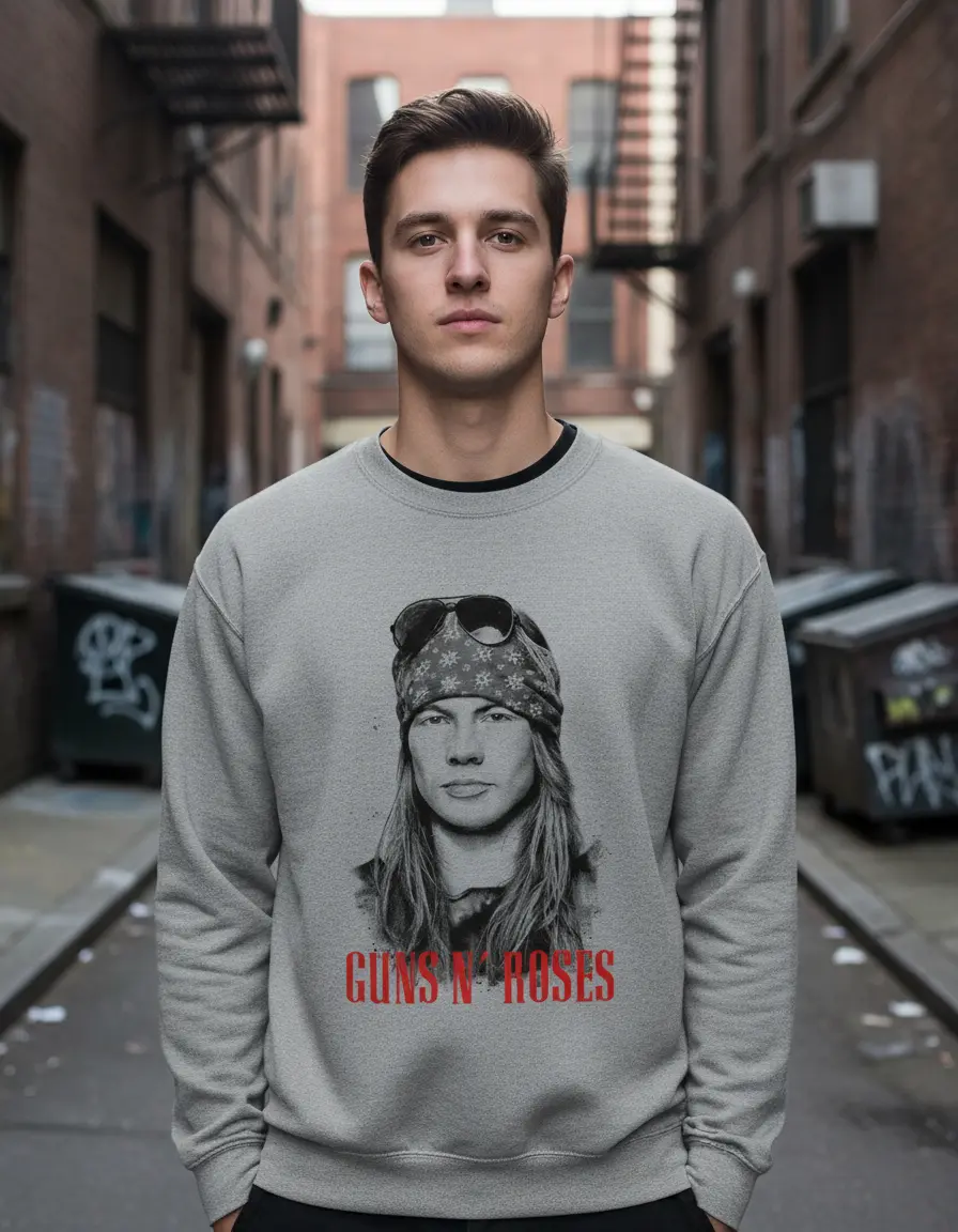 Buzo Guns And Roses Axel 1 Memoestampados
