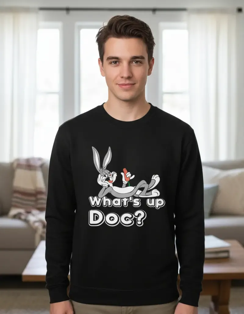 Buzo Whats Up Doc Bugs Memoestampados