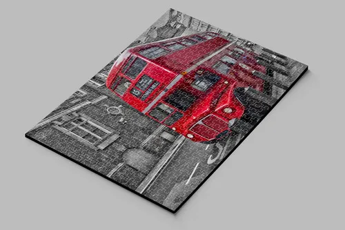 Cuadro Personalizado Puzzle 500p 30x40 Mdf Memoestampados
