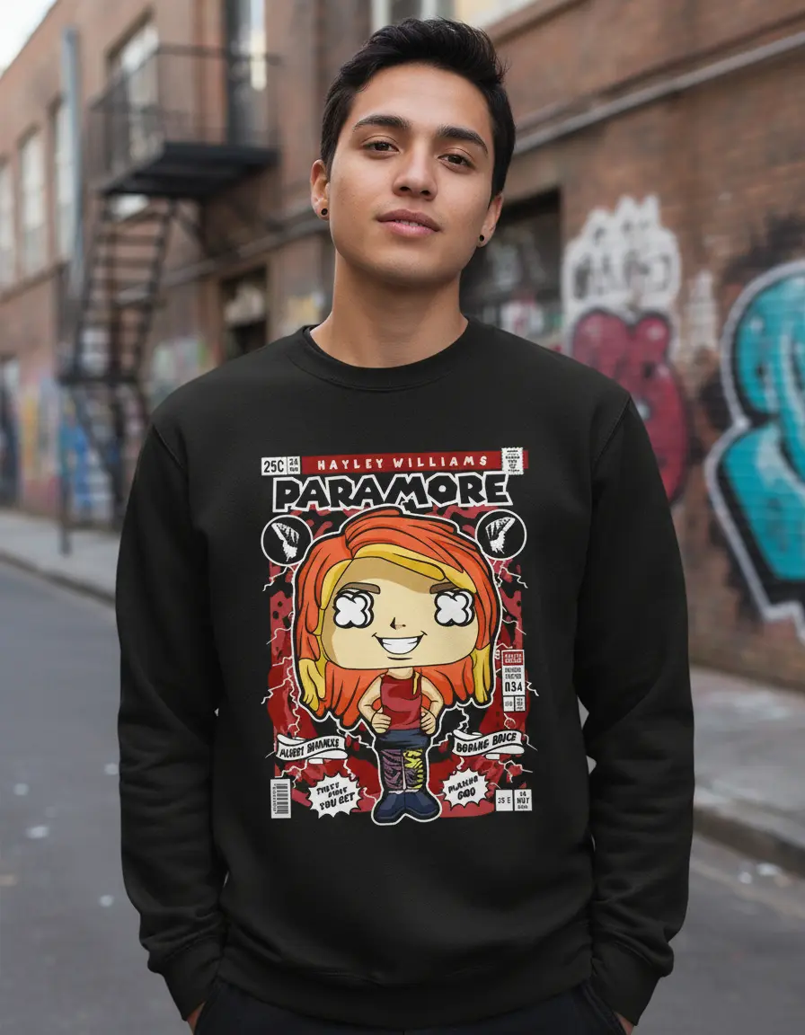 Buzo Paramore Memoestampados