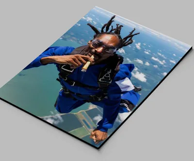 Cuadro Wiz Khalifa 892 50x70 Mdf Memoestampados